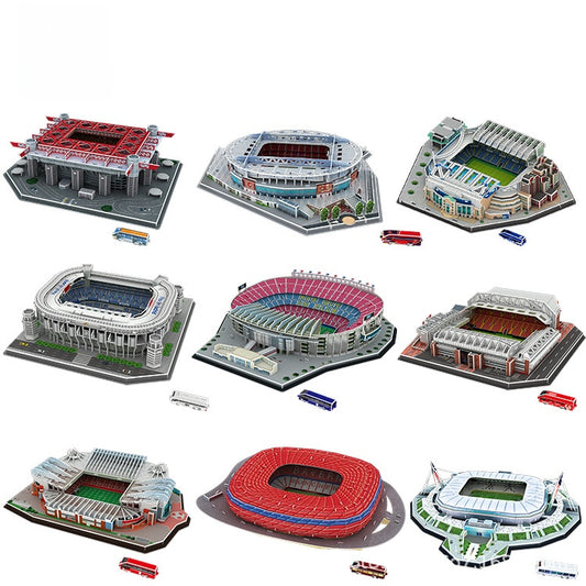Puzzle 3D Stade de Football — 6 Stades Iconiques