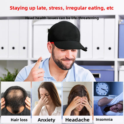 LED Infrarood Therapie Cap – Haargroei & Haarverzorging