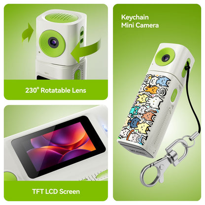 MiniCam G10 – Mini Caméra HD Portable Couleur