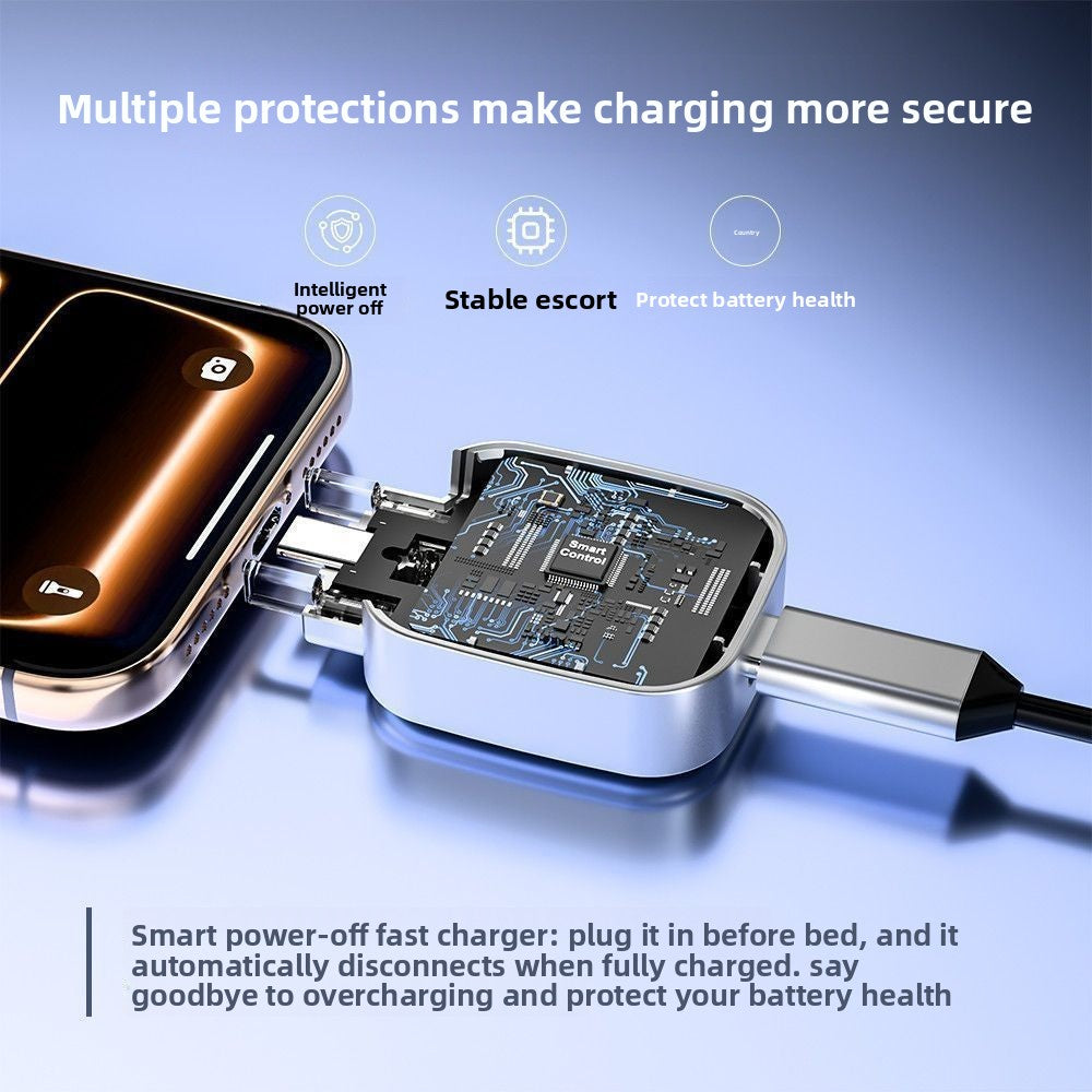 Chargeur USB-C Intelligent Anti-Surcharge