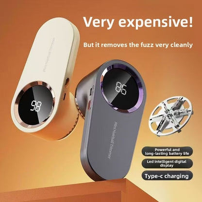 HOMEFISH – Elektrische Oplaadbare Anti-Pilling Scheerapparaat met LED USB | Kleding & Truien