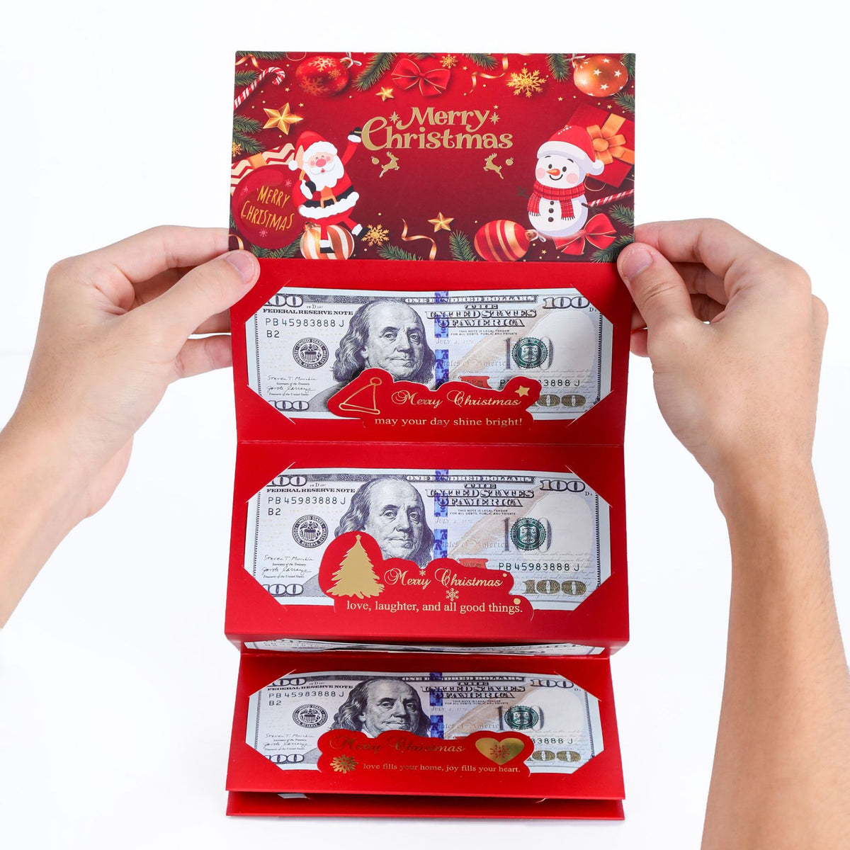 Enveloppe surprise de Noël  4 modèles