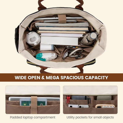 Tote Bag de Travail Femme — 3 Coloris