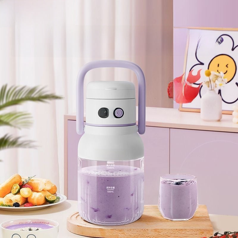 SteelBlend Pro – Draagbare Draadloze RVS Blender 150W | 18.000 tpm, 400 ml, 3 Trendy Kleuren
