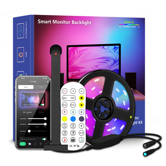 Ruban LED RGB Synchronisé TV - Contrôle Bluetooth
