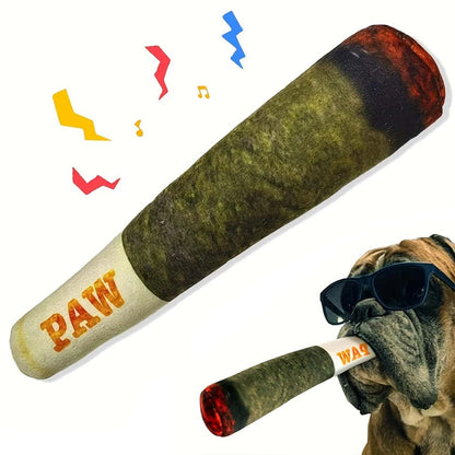 CatnipCigar – Jouet Peluche Sonore Chat & Chien