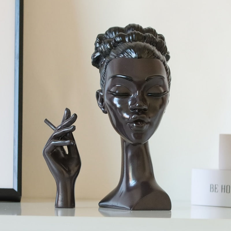 Figurine Brûle-Encens Décorative en Résine