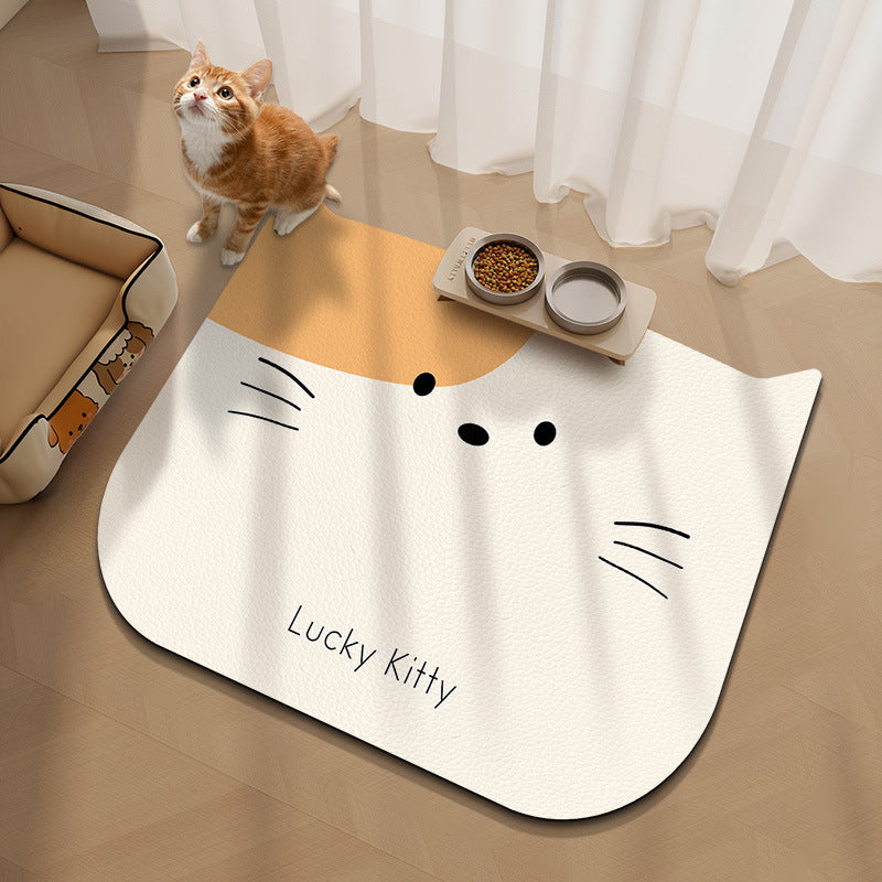 Tapis repas et repos chien et chat / 4 motifs