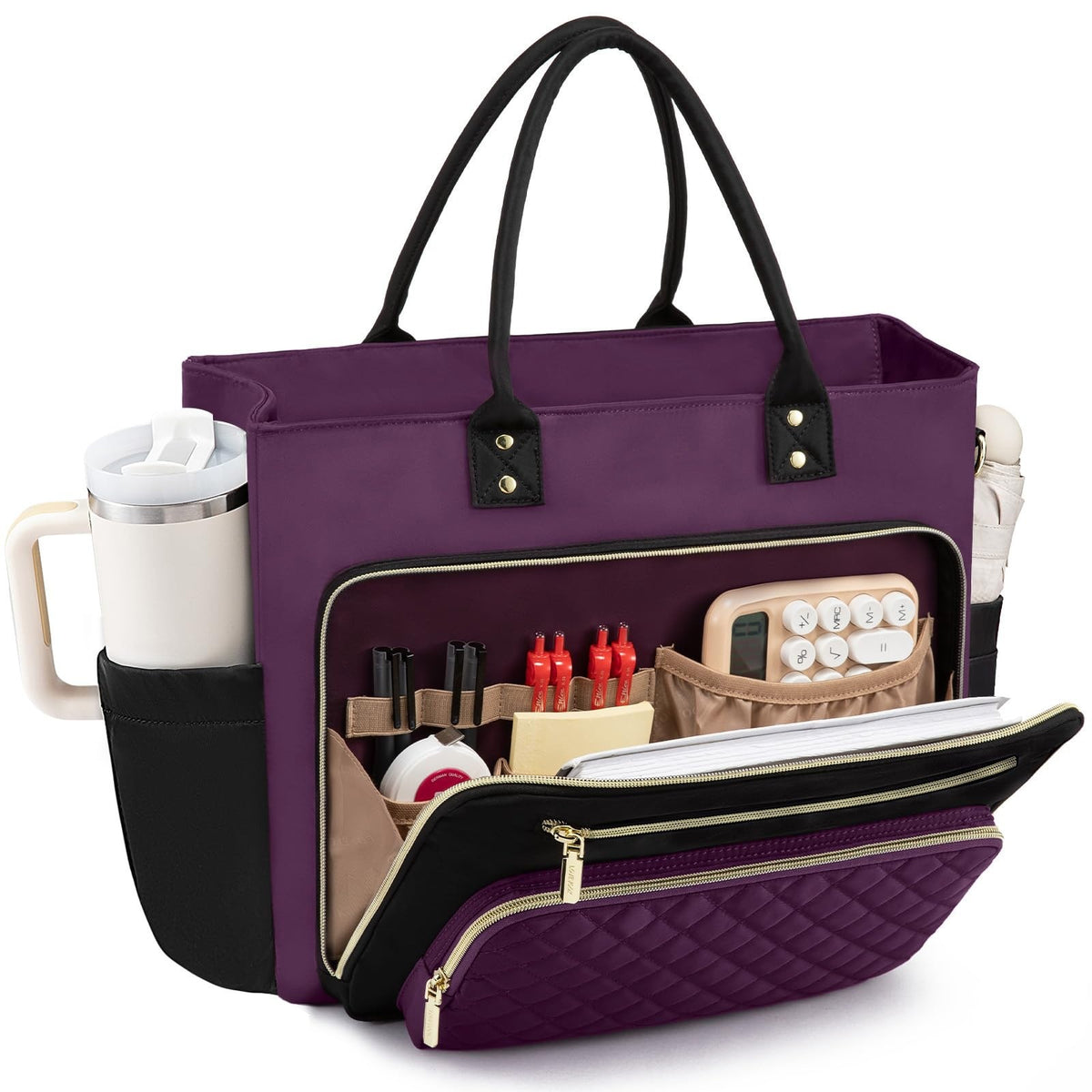 Tote Bag de Travail Femme — 3 Coloris