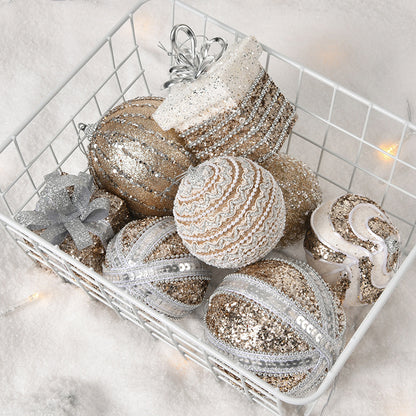 Décorations de Noël scintillantes
