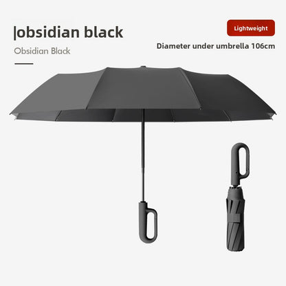 UmbraShield Pro – Automatische Opvouwbare Paraplu | UPF 50+, Windbestendig & 24 Baleinen