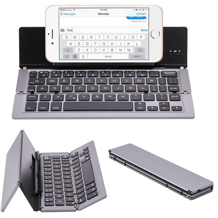 ⌨️ FoldType Pro – Opvouwbaar Bluetooth toetsenbord, Compact & Ultra-Draagbaar