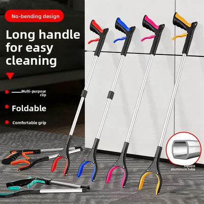 Pince à Déchets Pliable en Aluminium — Clip Magnétique / Légère