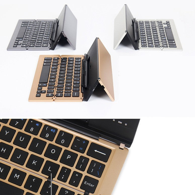 ⌨️ FoldType Pro – Opvouwbaar Bluetooth toetsenbord, Compact & Ultra-Draagbaar
