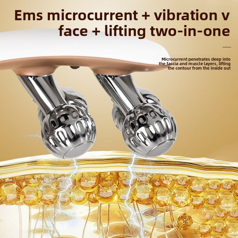 ✨ LiftRoll Pro – Microstroom EMS-roller voor lifting van gezicht, armen, benen & dijen