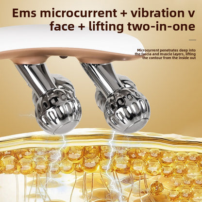 ✨ LiftRoll Pro – Microstroom EMS-roller voor lifting van gezicht, armen, benen & dijen