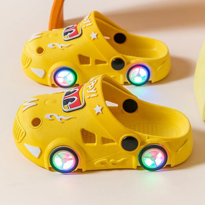 Chaussons Lumineux Enfant Motifs Cartoon