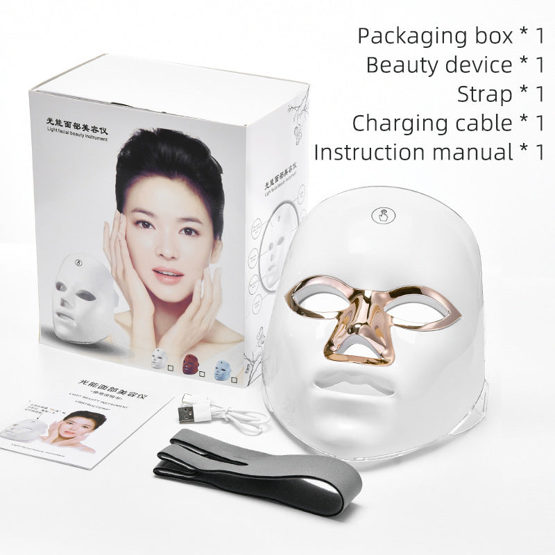 GlowShield Pro – LED Therapy Facial Mask