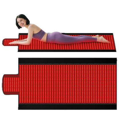 GlowTherapy Pro – Roodlichttherapie Mat 406 LED | 660nm & 850nm | Rug, Schouders & Yoga