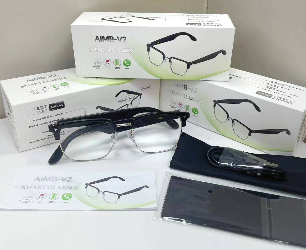 Lunettes et Lunettes de Soleil Connectées IA