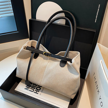 Sac Bandoulière Rétro Tendance — Tissu Tricoté