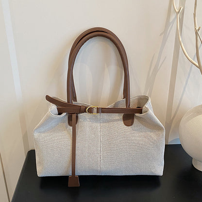 Sac Bandoulière Rétro Tendance — Tissu Tricoté