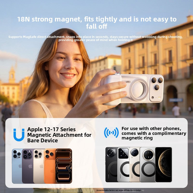 Support Magnétique Bluetooth pour Téléphone avec Télécommande — Photo & Vidéo