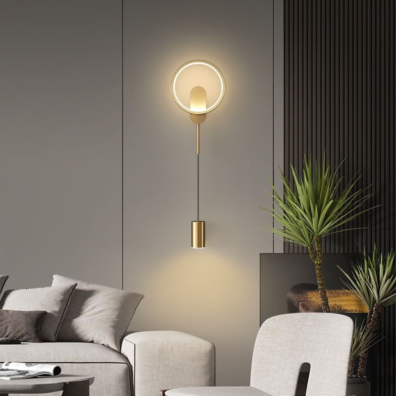 Applique Murale LED Design Nordique Tricolore avec Télécommande – Lot de 2