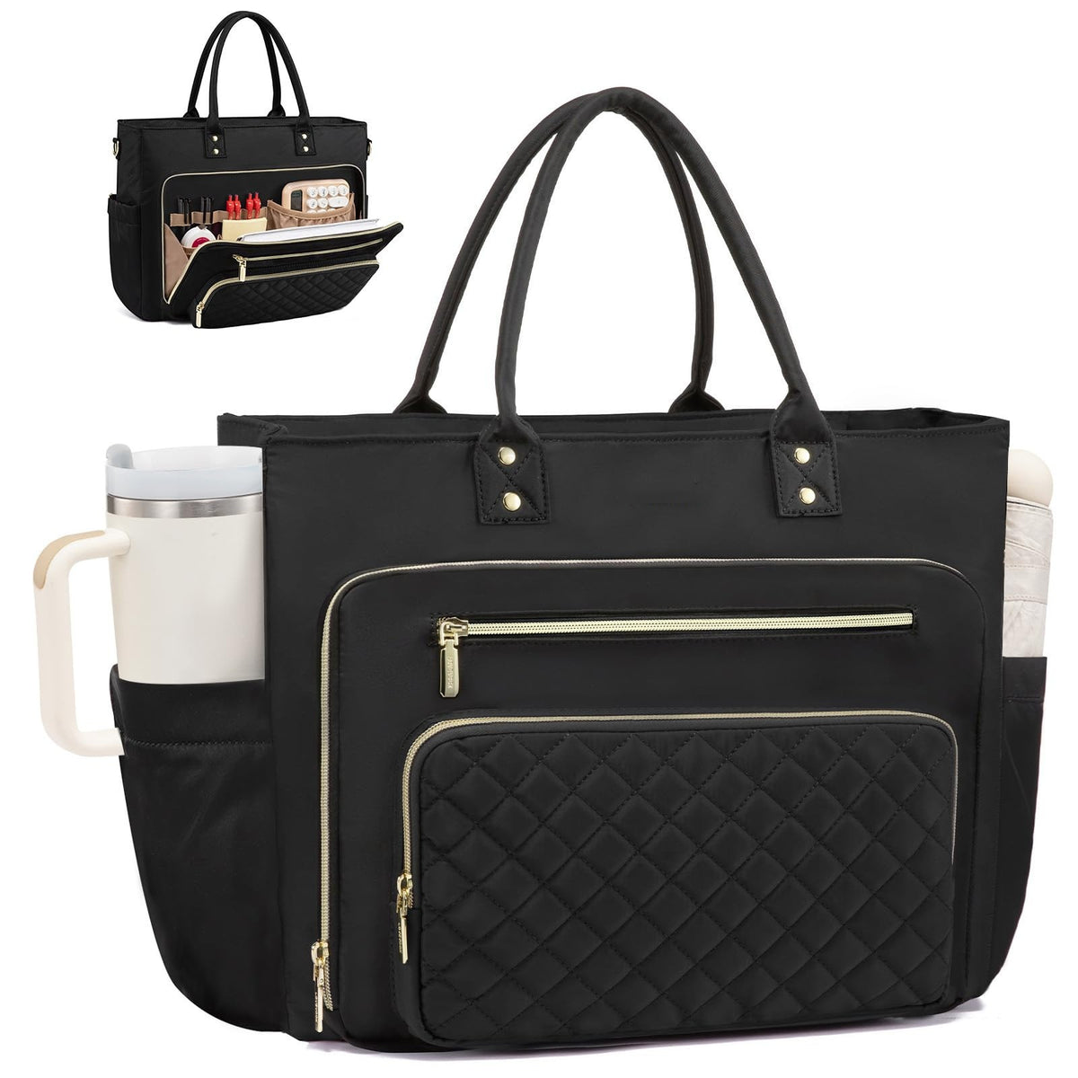 Tote Bag de Travail Femme — 3 Coloris