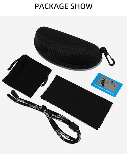 Lunettes de Soleil Clip-On Polarisées Monture Carrée
