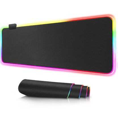 Tapis de Souris Gaming RGB Antidérapant