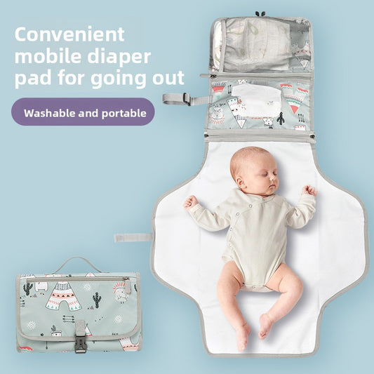 Tapis à Langer Portable — Imperméable