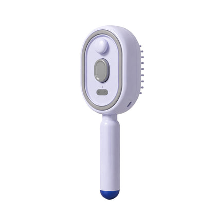 Brosse Massante Électrique avec Spray Hydratant