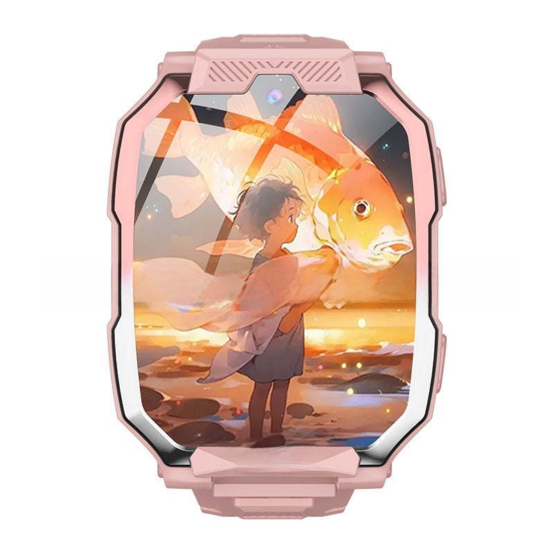 Montre Connectée Enfant Android GPS Vidéo AMOLED 1.83" – 3 Coloris