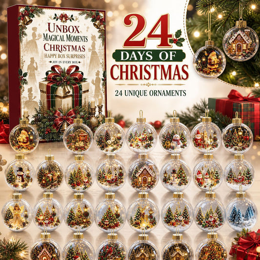 Calendrier de l'Avent Surprise 24 Cases / 5 Designs