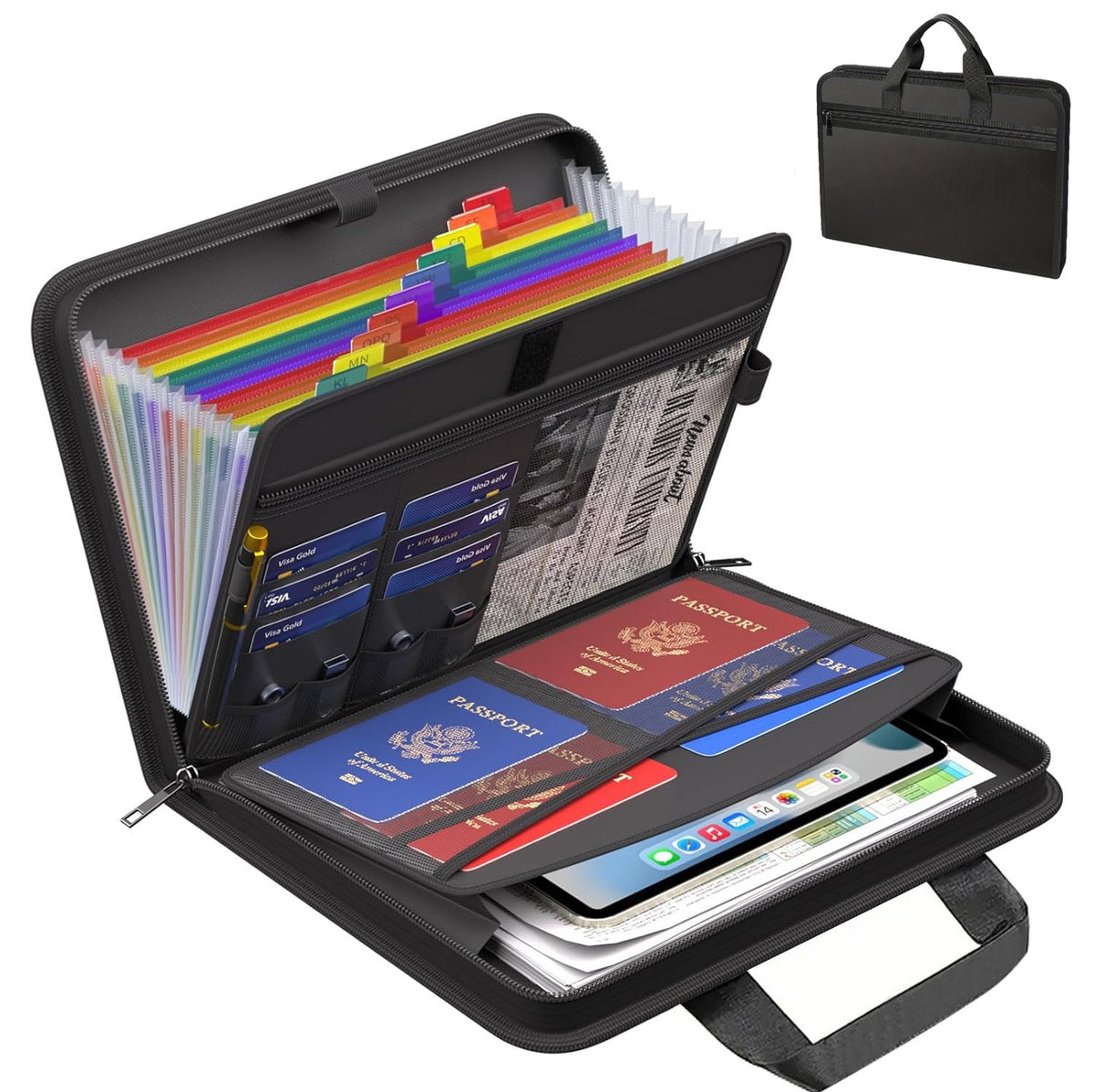 Organiseur de documents extensible