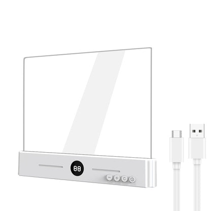 Lampe de Lecture LED à Variateur Continu — Clip / Batterie / Protection Yeux