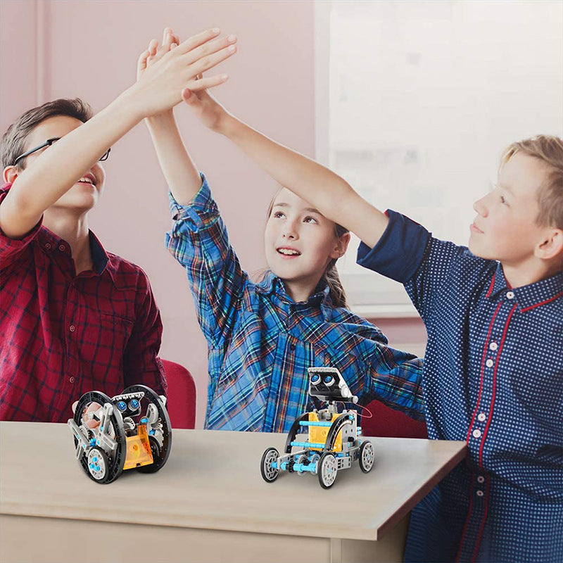 DIY Zonne Robot voor Kinderen