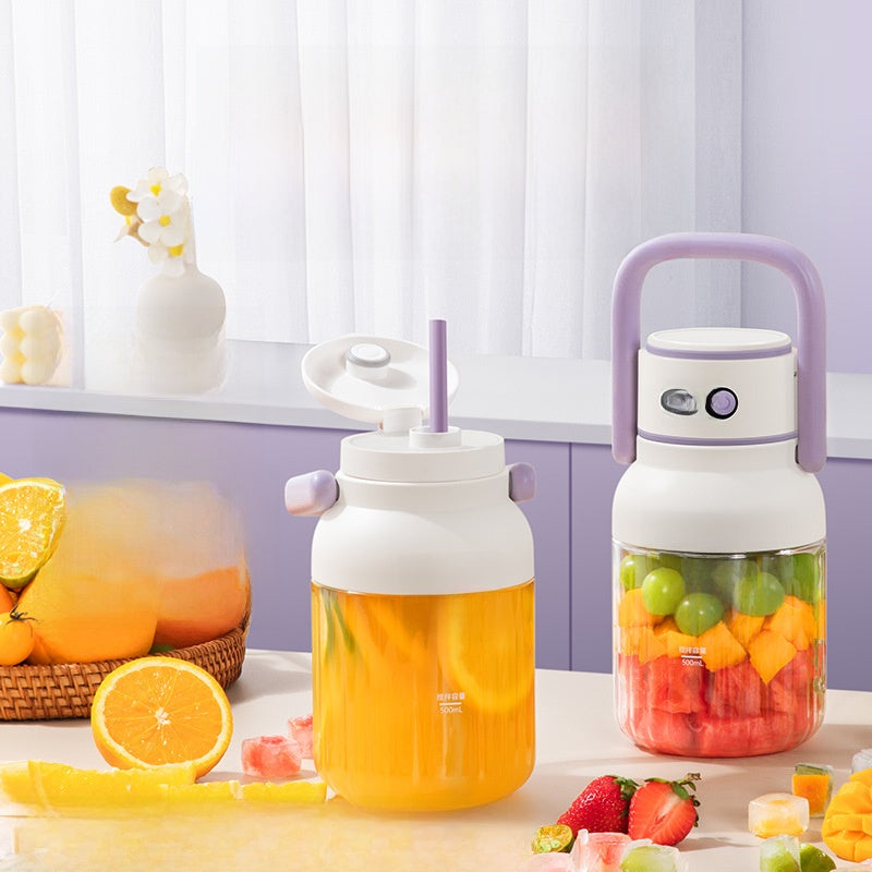 SteelBlend Pro – Draagbare Draadloze RVS Blender 150W | 18.000 tpm, 400 ml, 3 Trendy Kleuren