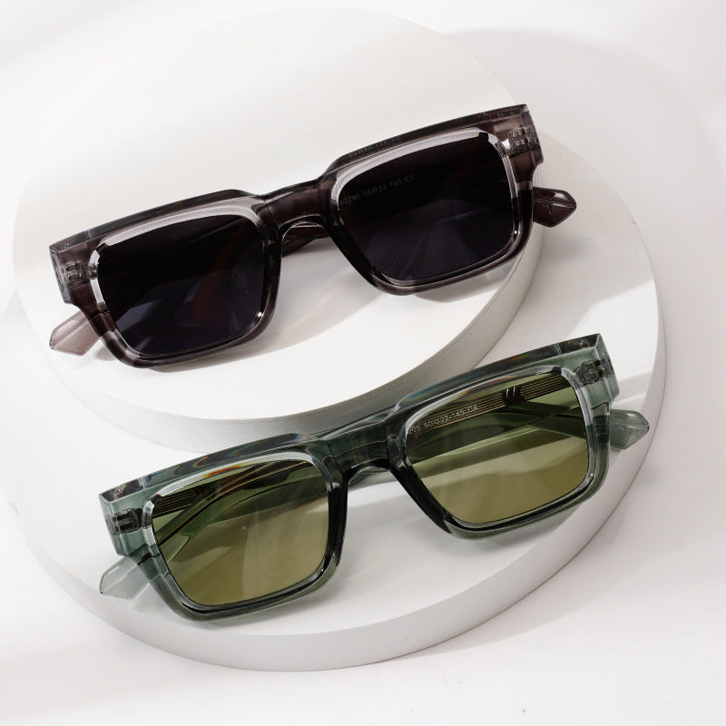 Lunettes de Soleil Monture Carrée Protection UV400