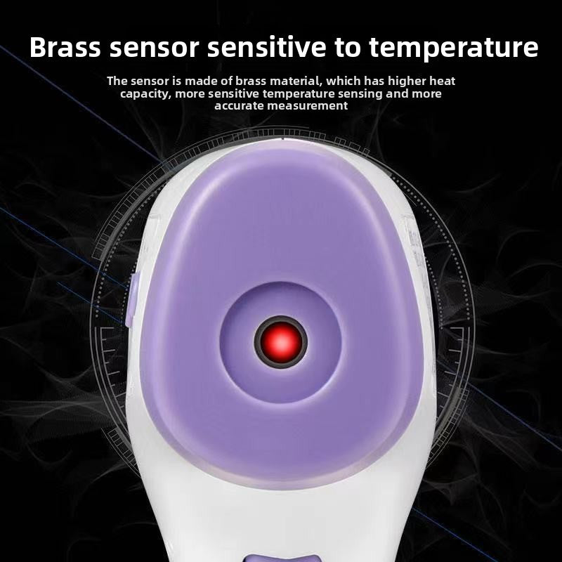 Thermomètre Frontal Infrarouge Sans Contact avec Annonce Vocale – Rechargeable