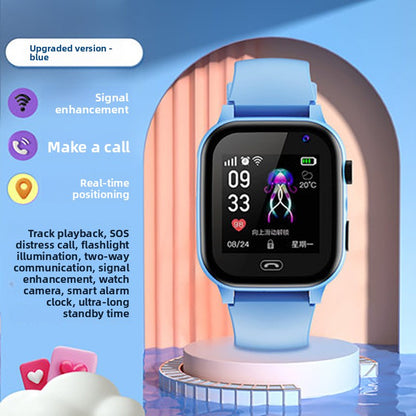 Montre Connectée Enfant GPS avec Carte SIM — H2 / Appels / Waterproof / iOS