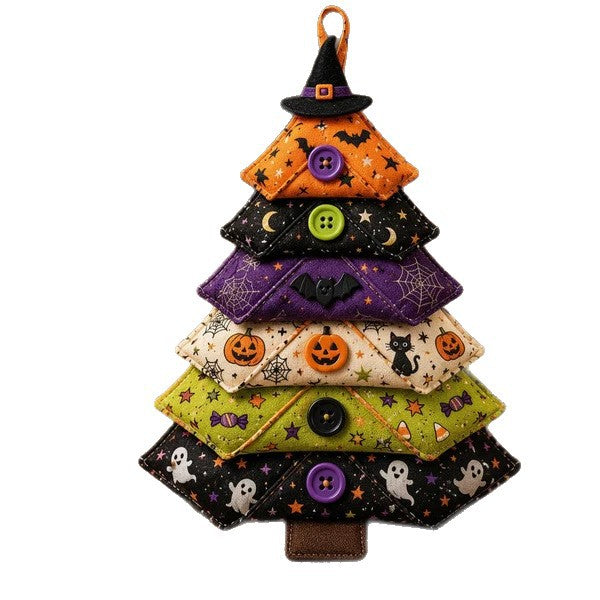 Kit couture sapin décoratif en tissu 5 thèmes