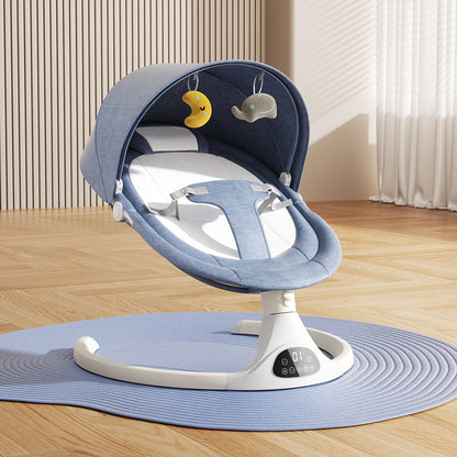 Elektrische Babywipstoel — 5 snelheden, Bluetooth, Afstandsbediening, 0-3 jaar