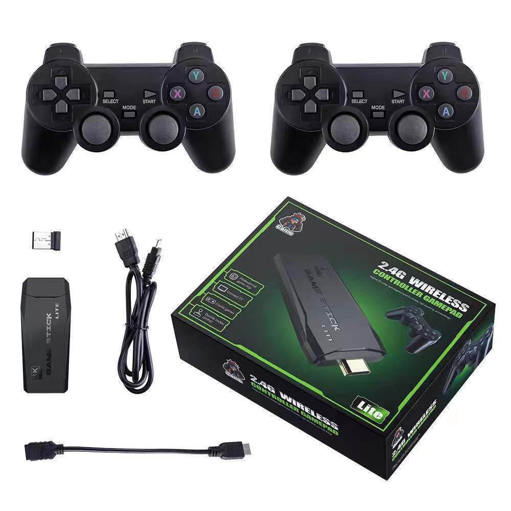 M8 Gameconsole — 4K HDMI, 2 Draadloze Controllers, 64/128 GB, Retro Games