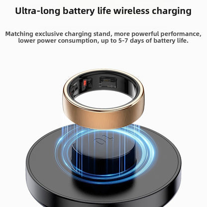 VitalRing Pro – Bague Connectée Santé | Fréquence Cardiaque & Oxygène dans le Sang