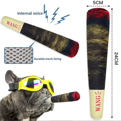 CatnipCigar – Jouet Peluche Sonore Chat & Chien