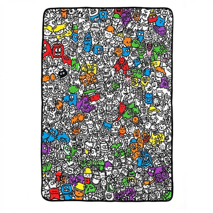 ColorMat Art – Tapis de Coloriage Lavable Enfant & Adulte | Graffiti & Cartoon