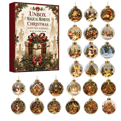 Calendrier de l'Avent Surprise 24 Cases / 5 Designs