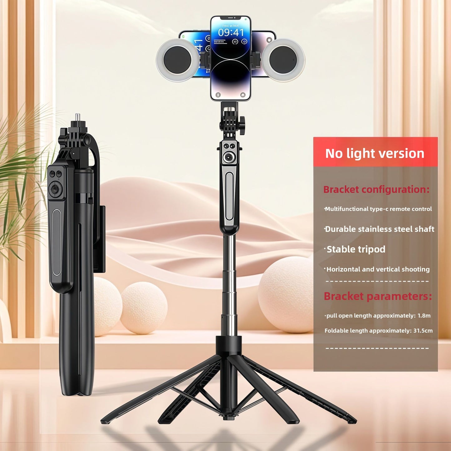 ShotPod Pro – Bluetooth Selfiestick Statief